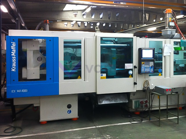 KRAUSS MAFFEI EX 160 / 1000 160t all-electric injection molding machine (2009) id4005