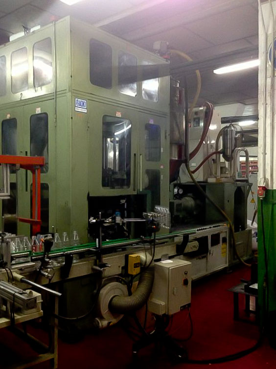 AOKI SBIII-250LL-50 PET Injection stretch blow molding machine (1995) id4552