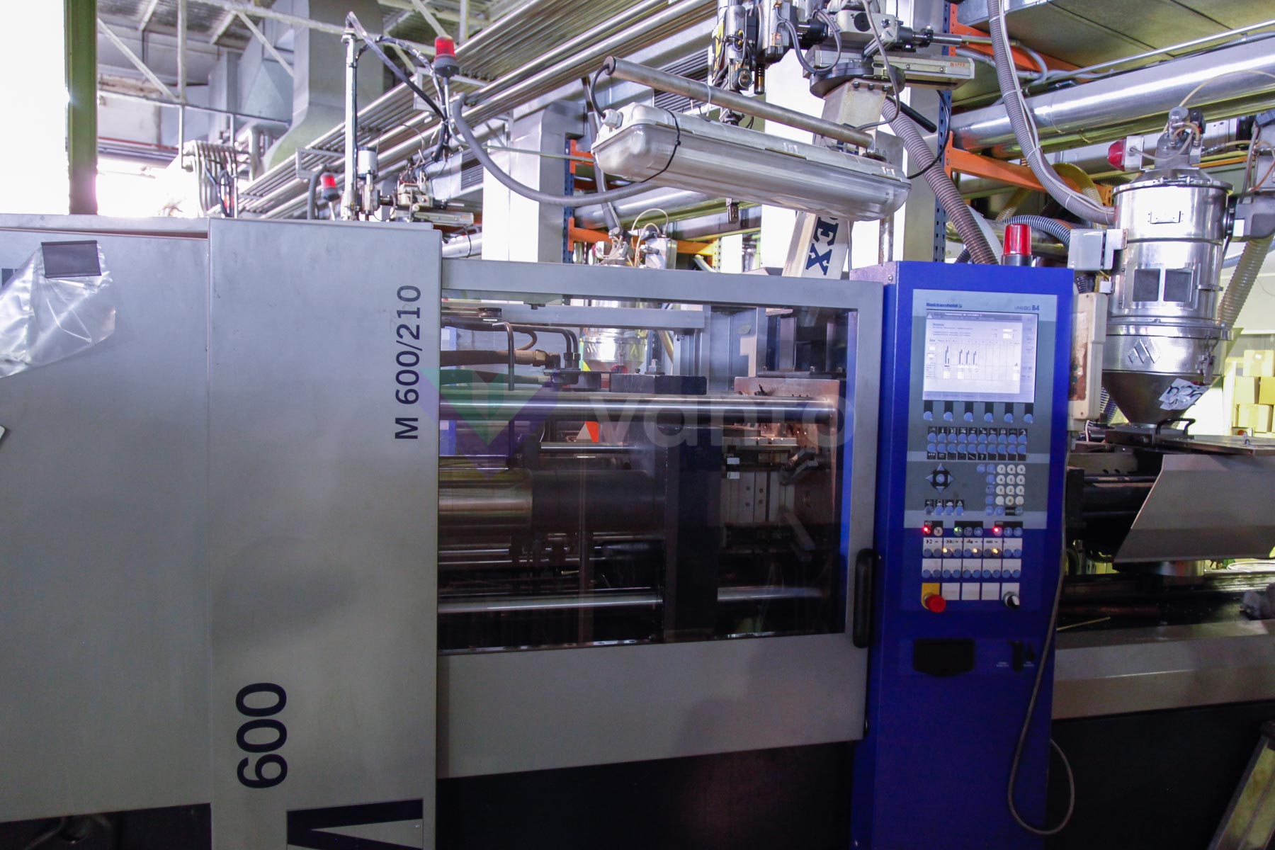 BATTENFELD BA HM 600 / 210 60t injection molding machine (2004) id4536