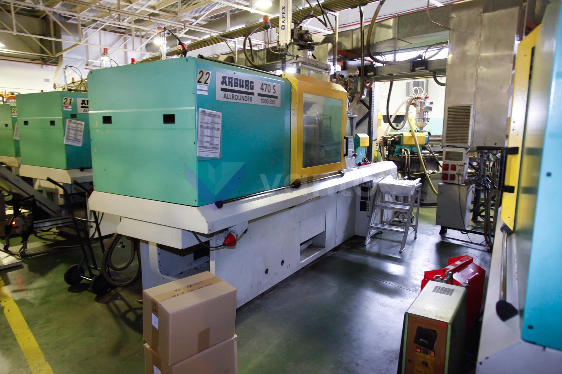 ARBURG 470 S ALLROUNDER 1000 - 350 100t injection molding machine (2002) id4540