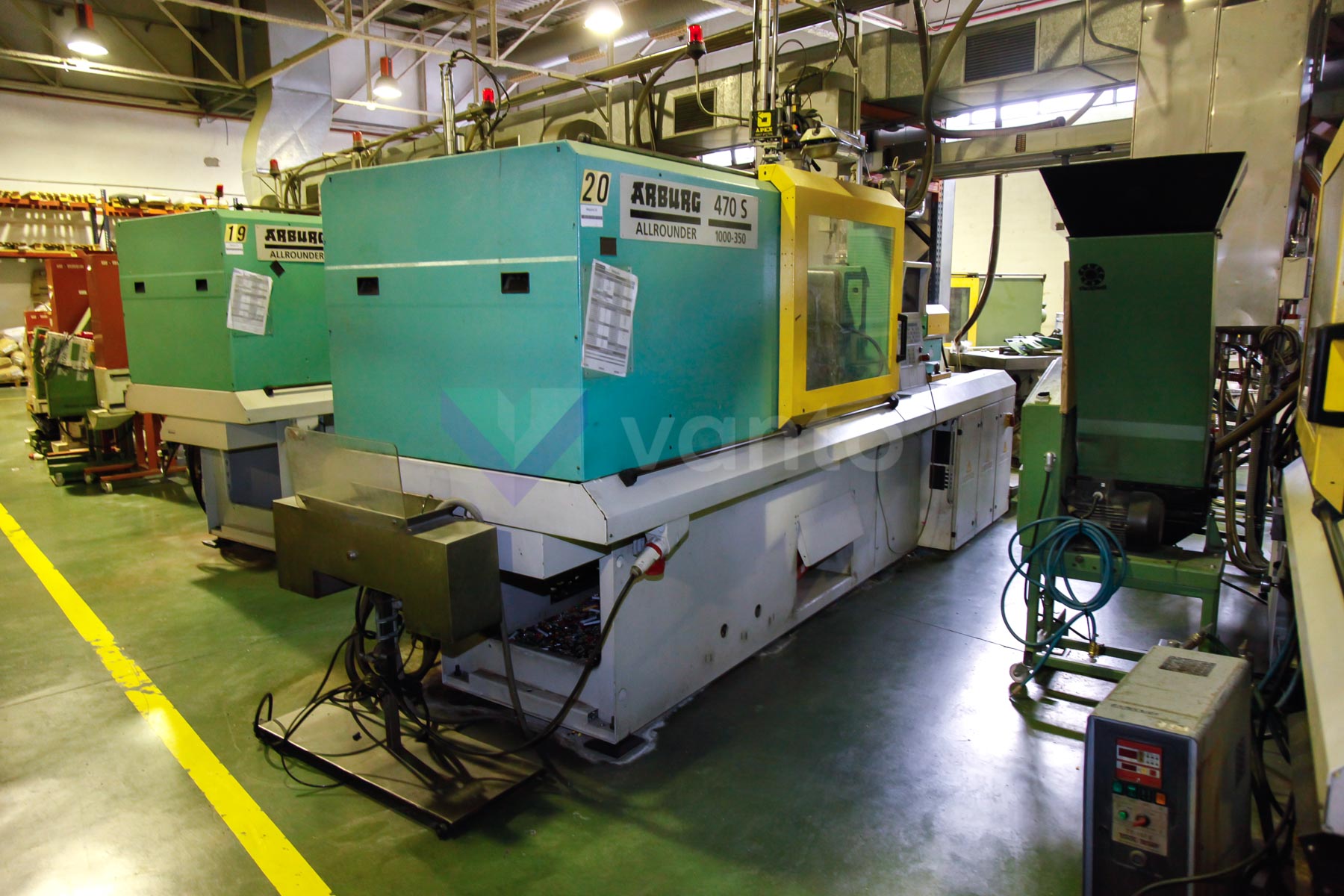 ARBURG 470 S ALLROUNDER 1000 - 350 100t injection molding machine (2002) id4541