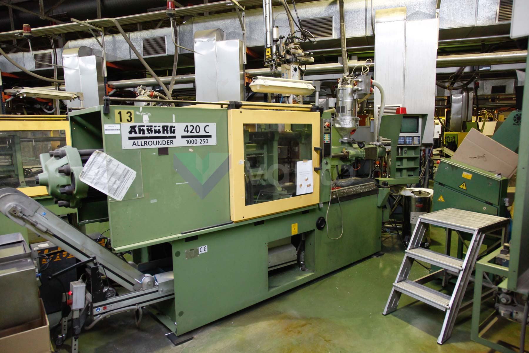 ARBURG 420 C ALLROUNDER 1000 - 250 100t injection molding machine (1997) id4545