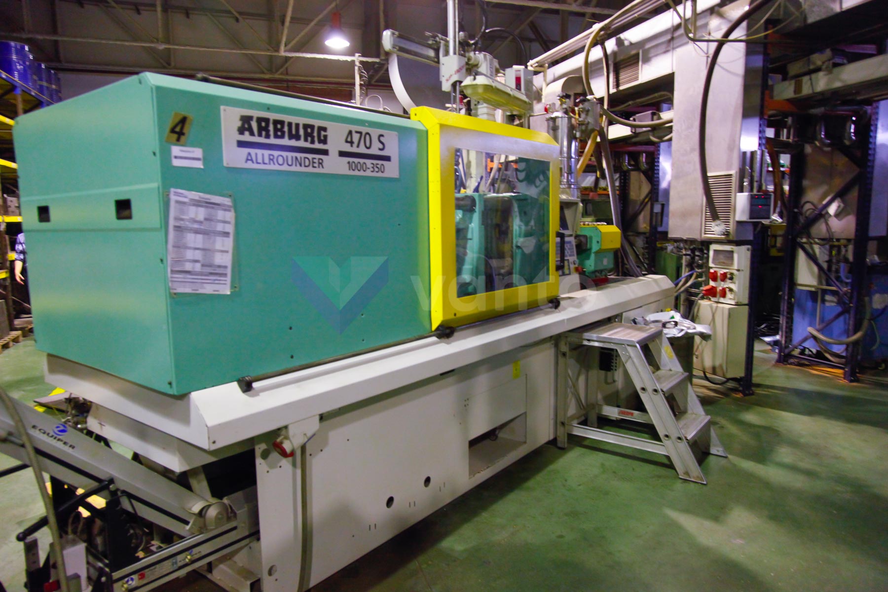 ARBURG 470 S ALLROUNDER 1000 - 350 100t injection molding machine (2000) id4543