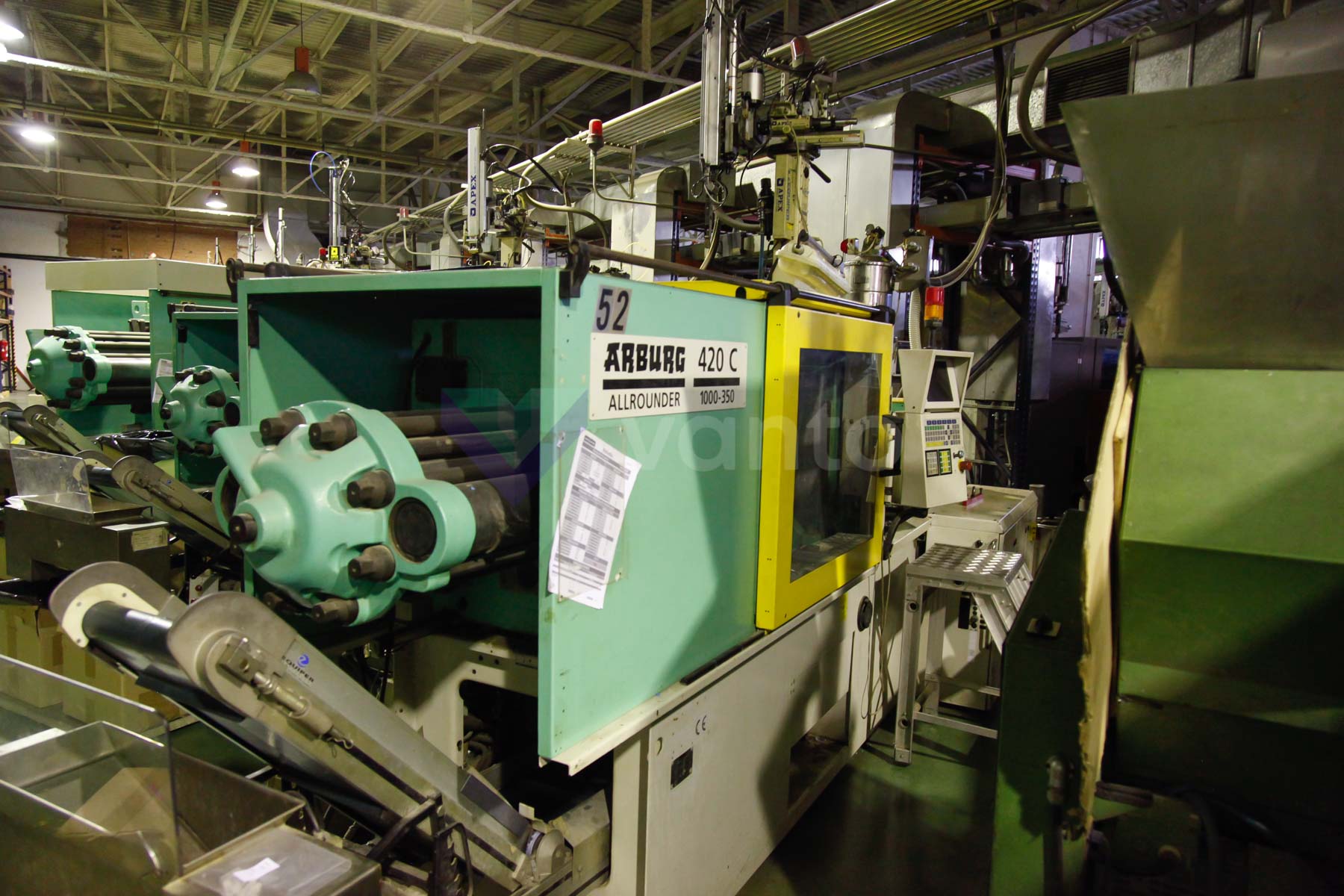 ARBURG 420 C ALLROUNDER 1000 - 350 100t injection molding machine (1999) id4544