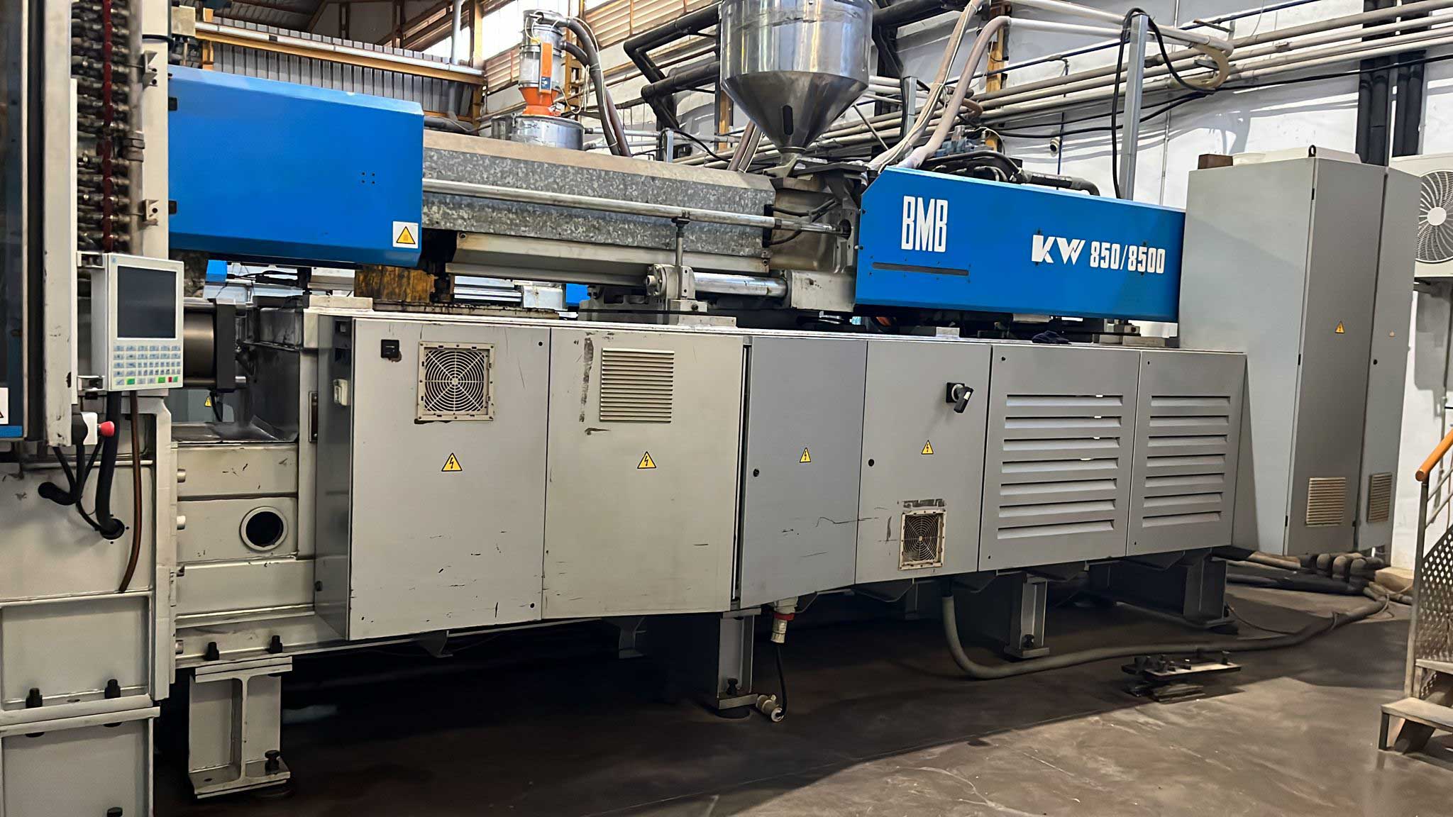 BMB KW850-8500 850t injection molding machine (2009) id11018
