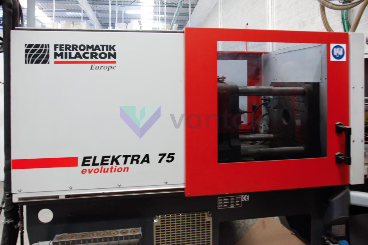FERROMATIK ELEKTRA EE 75 750H-300 75t injection molding machine (2003) id4571