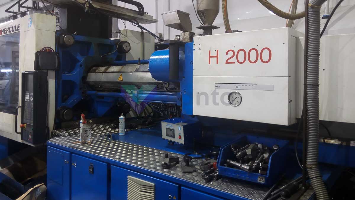 BILLION H2000/320T GP HERCULE 320t injection molding machine (2003) id10310