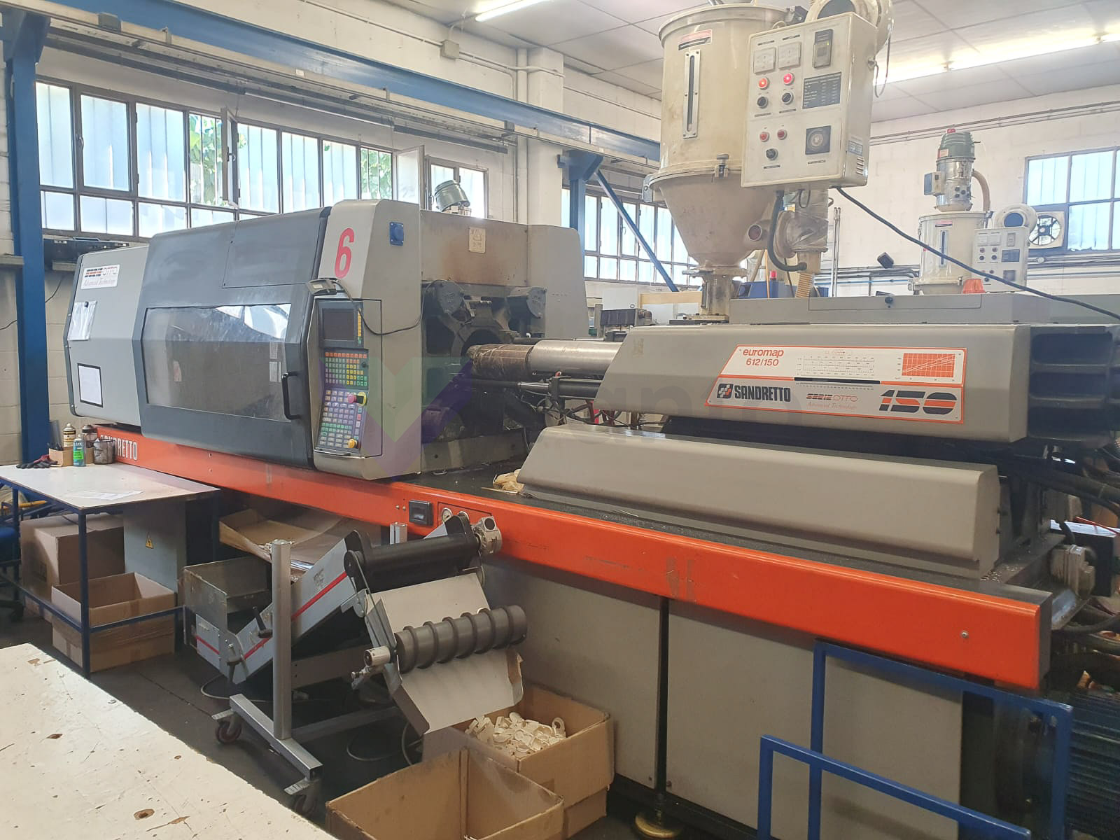 SANDRETTO OTTO 612/150 150t injection molding machine (1998) id10973