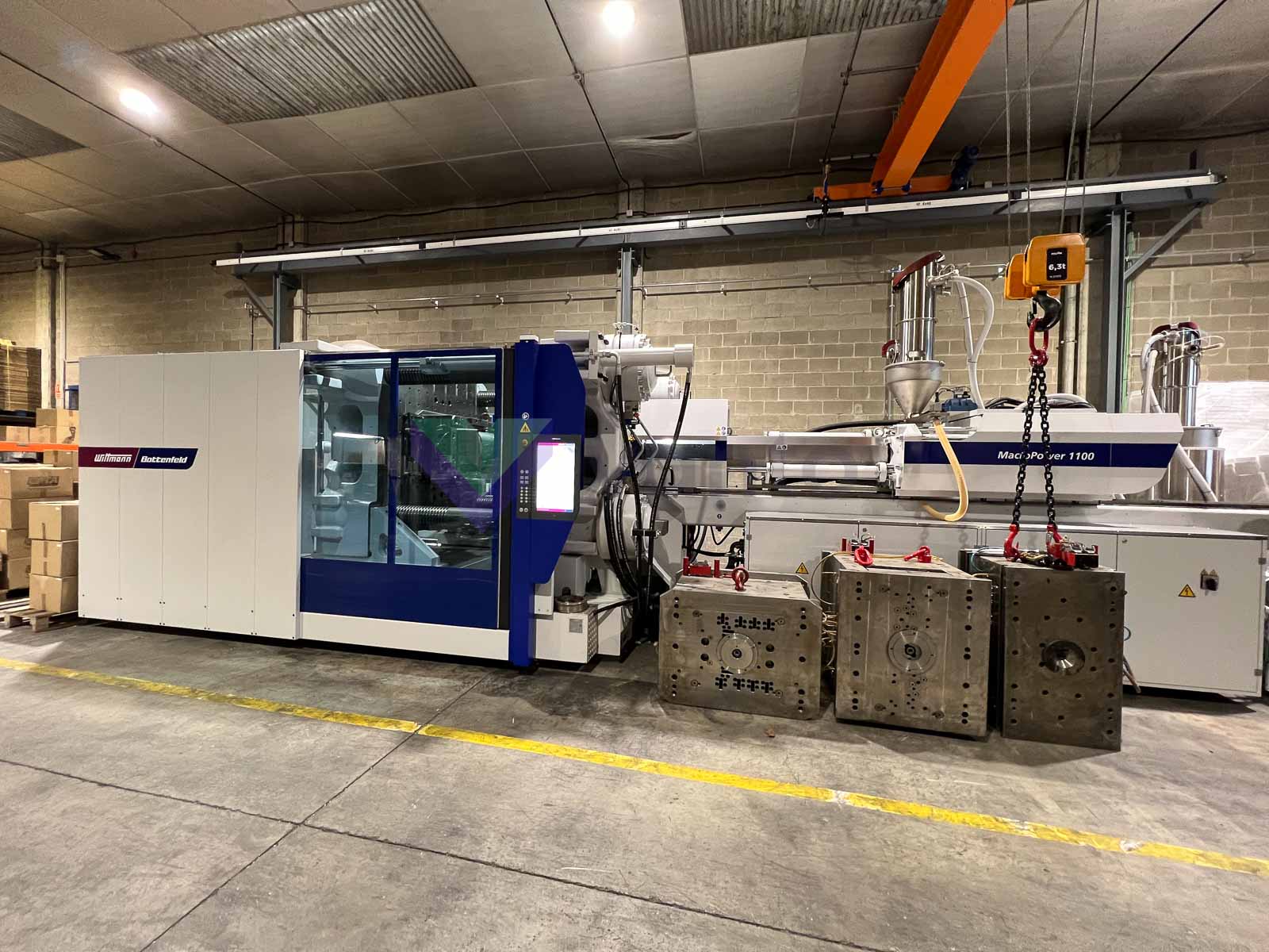 WITTMANN BATTENFELD MacroPower 1100 / 8800 1100t injection molding machine (2019) id10954