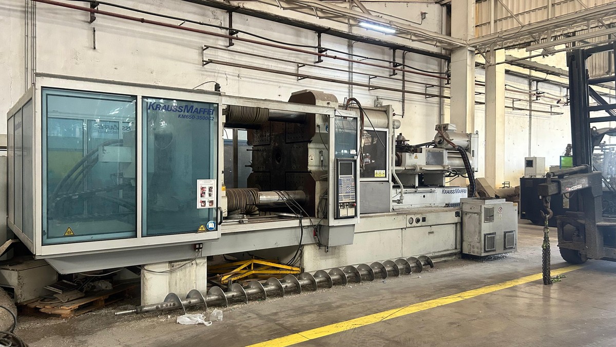 KRAUSS MAFFEI KM 650-3500 C2 650t Spritzgießmaschine (2007) id11373