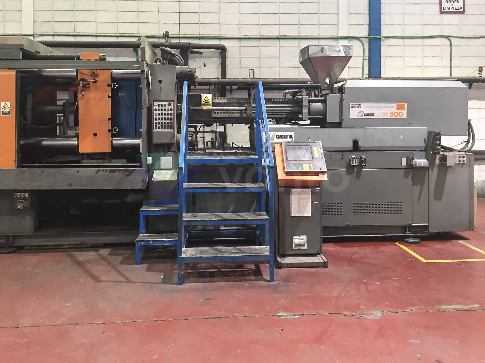 SANDRETTO SETTE 500 500t injection molding machine (1990) id10622