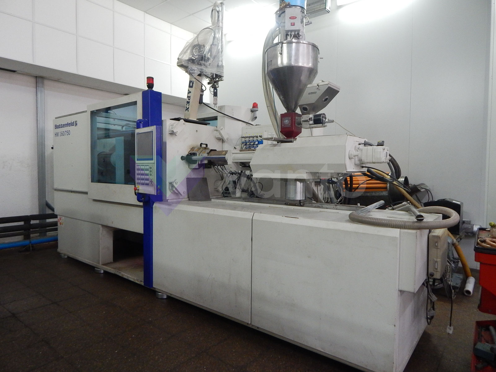 BATTENFELD HM 160 / 750 S 160t injection molding machine (2007) id5142