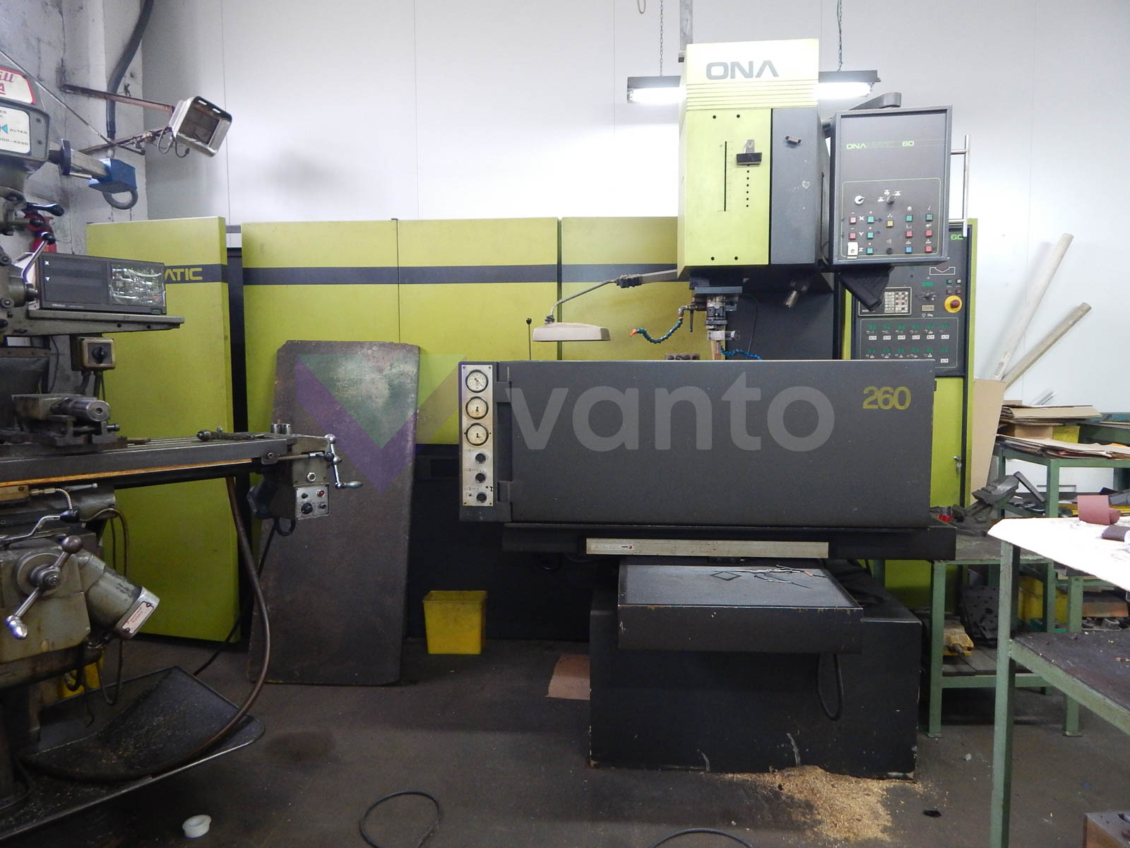 Máquina de electroerosión por penetración ONA 260 CNC PROGRAM 60 (1998) id5233