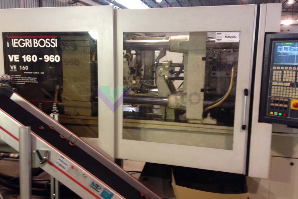 NEGRI BOSSI VE 160 1600H 720 Elma 160t all-electric injection molding machine (2003) id5401