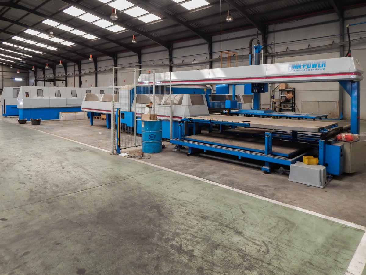 FINN POWER TRS6 CNC shear punching machine (2002) id5299