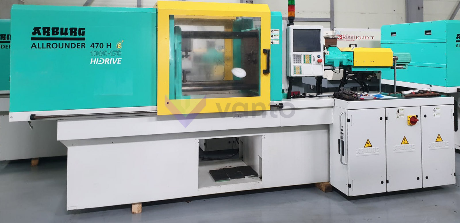 ARBURG 470 H ALLROUNDER 1000 - 170 100t injection molding machine (2012) id10952