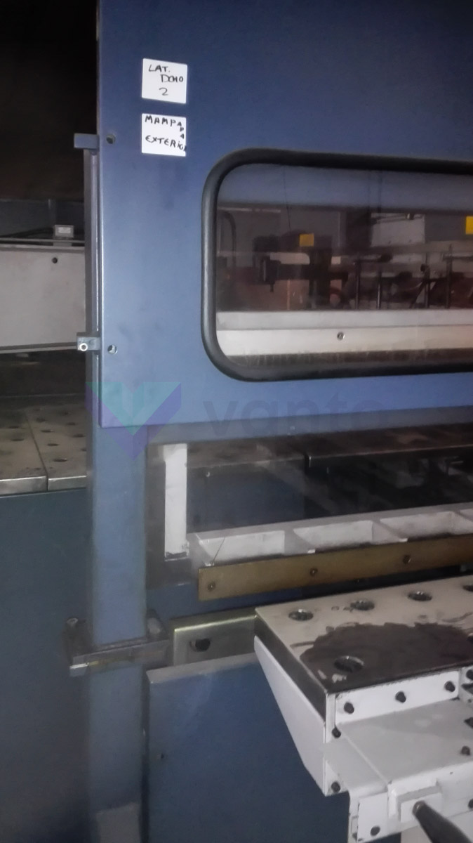 SALVAGNINI S4 / P4 Line 2D Punching, shearing and sheet metal folding line (1998) id5481
