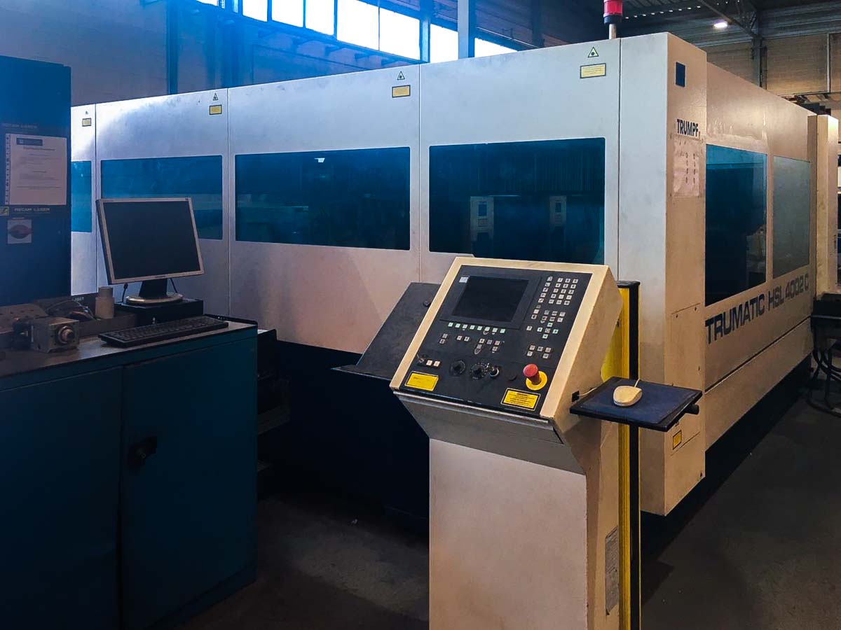 TRUMPF TRUMATIC HSL 4002 C Laser cutting machine (CO2) (2002) id5435
