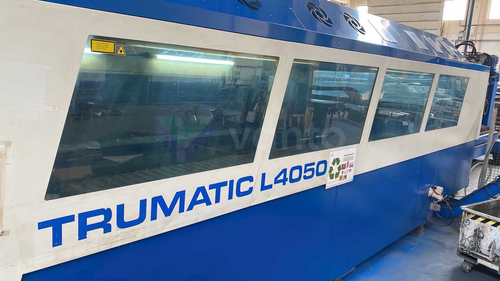 TRUMPF TRUMATIC L4050 Laser cutting machine (CO2) (2005) id10671