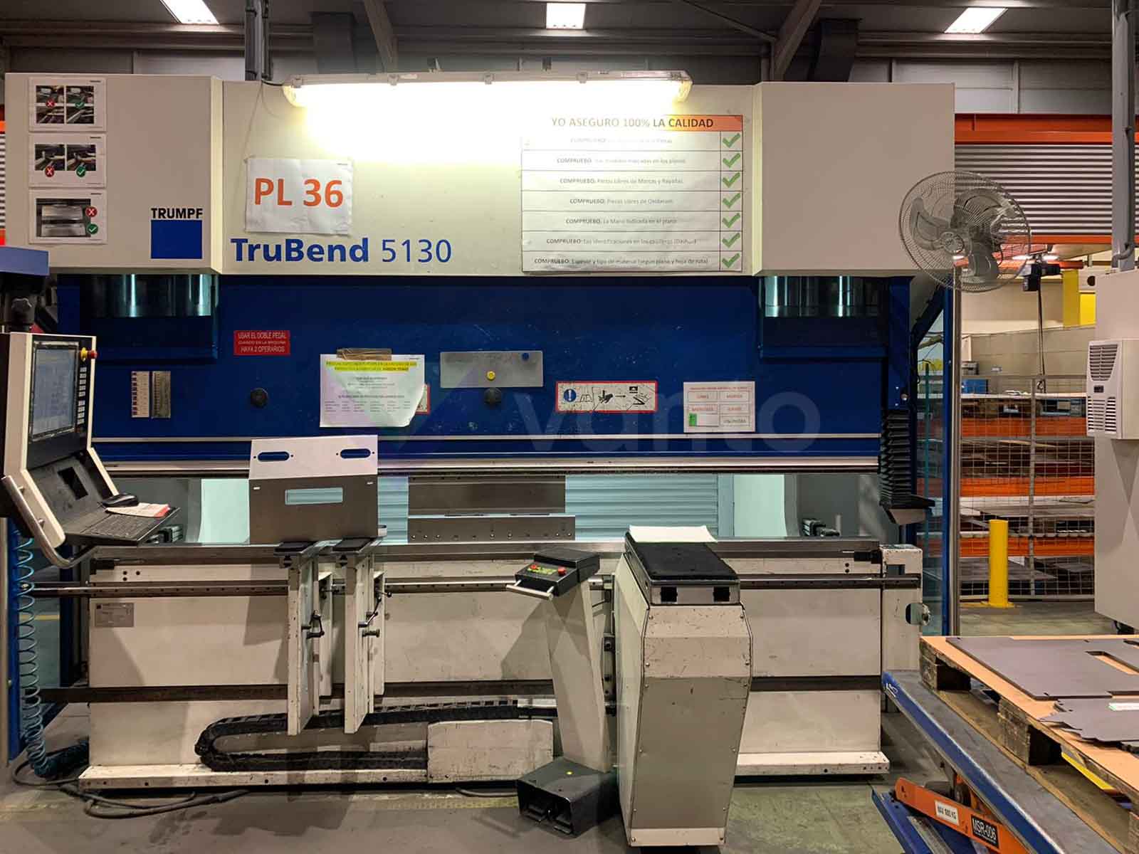 Piegatrice CNC TRUMPF TruBend 5130 (2007) id10529