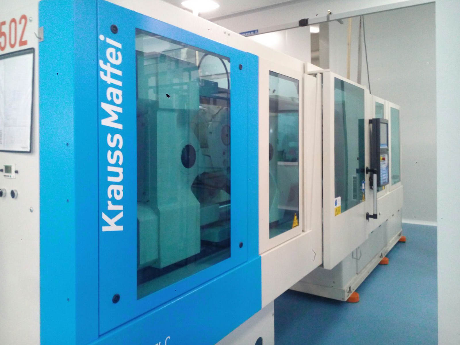 KRAUSS MAFFEI 160-750 EX 160t all-electric injection molding machine (2013) id5655