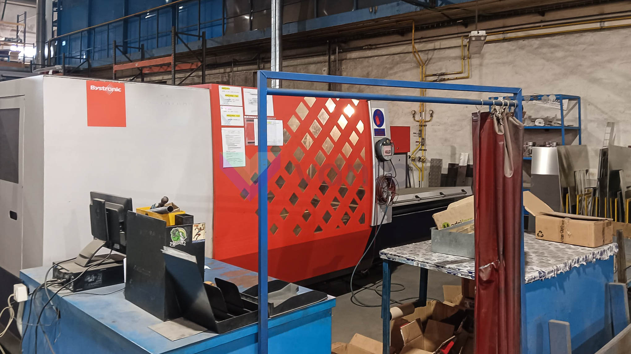 BYSTRONIC BYLASER 2200M Laser cutting machine (CO2) (2007) id10836
