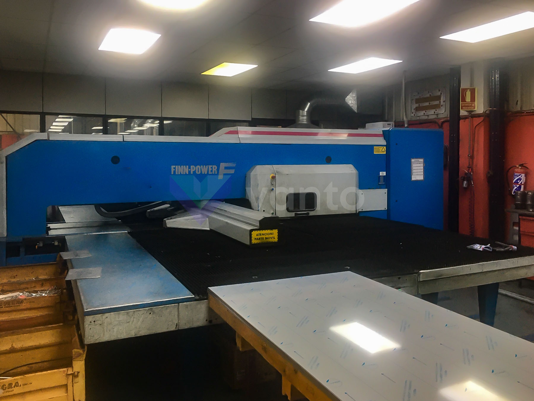 FINN POWER F6 25 SB CNC punching machine (2001) id10455