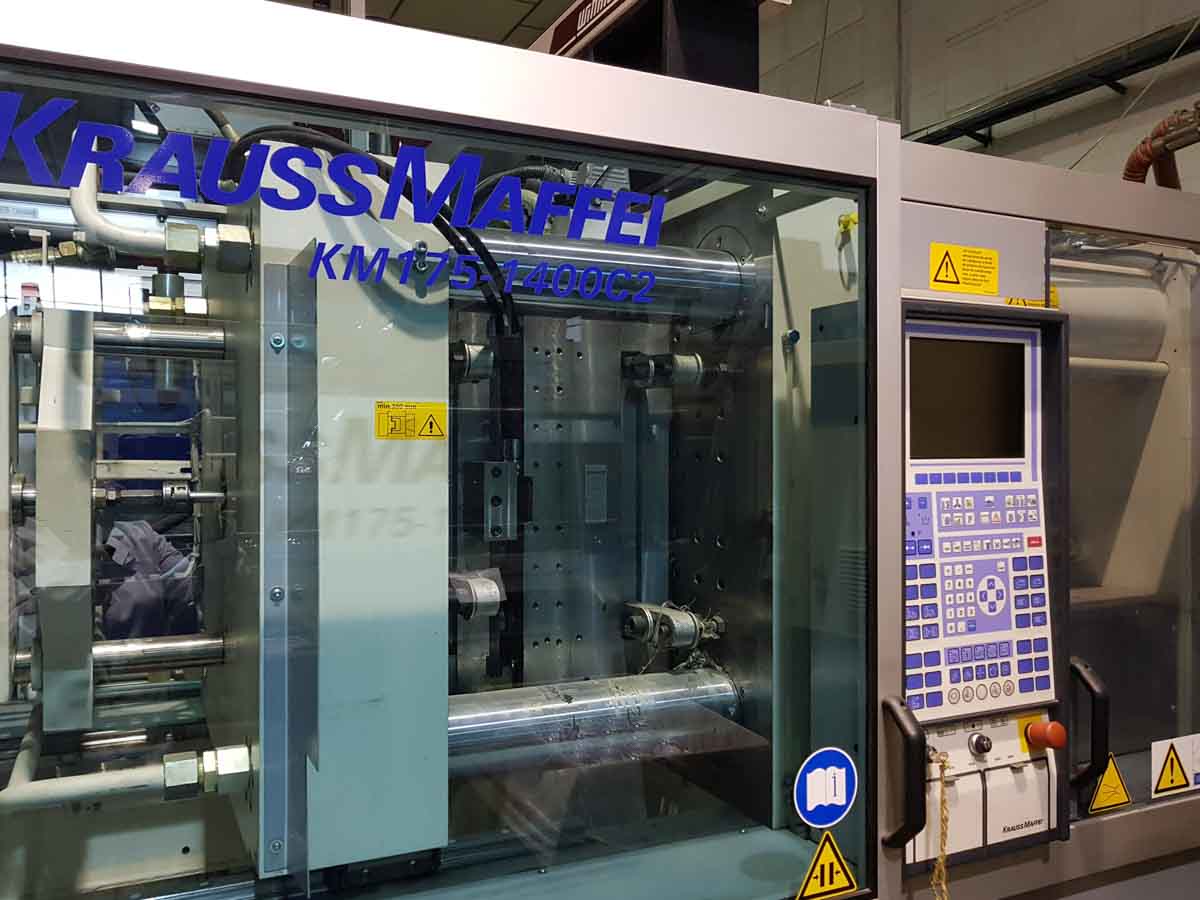 KRAUSS MAFFEI KM 175-1400 C2 175t injection molding machine (2005) id5693