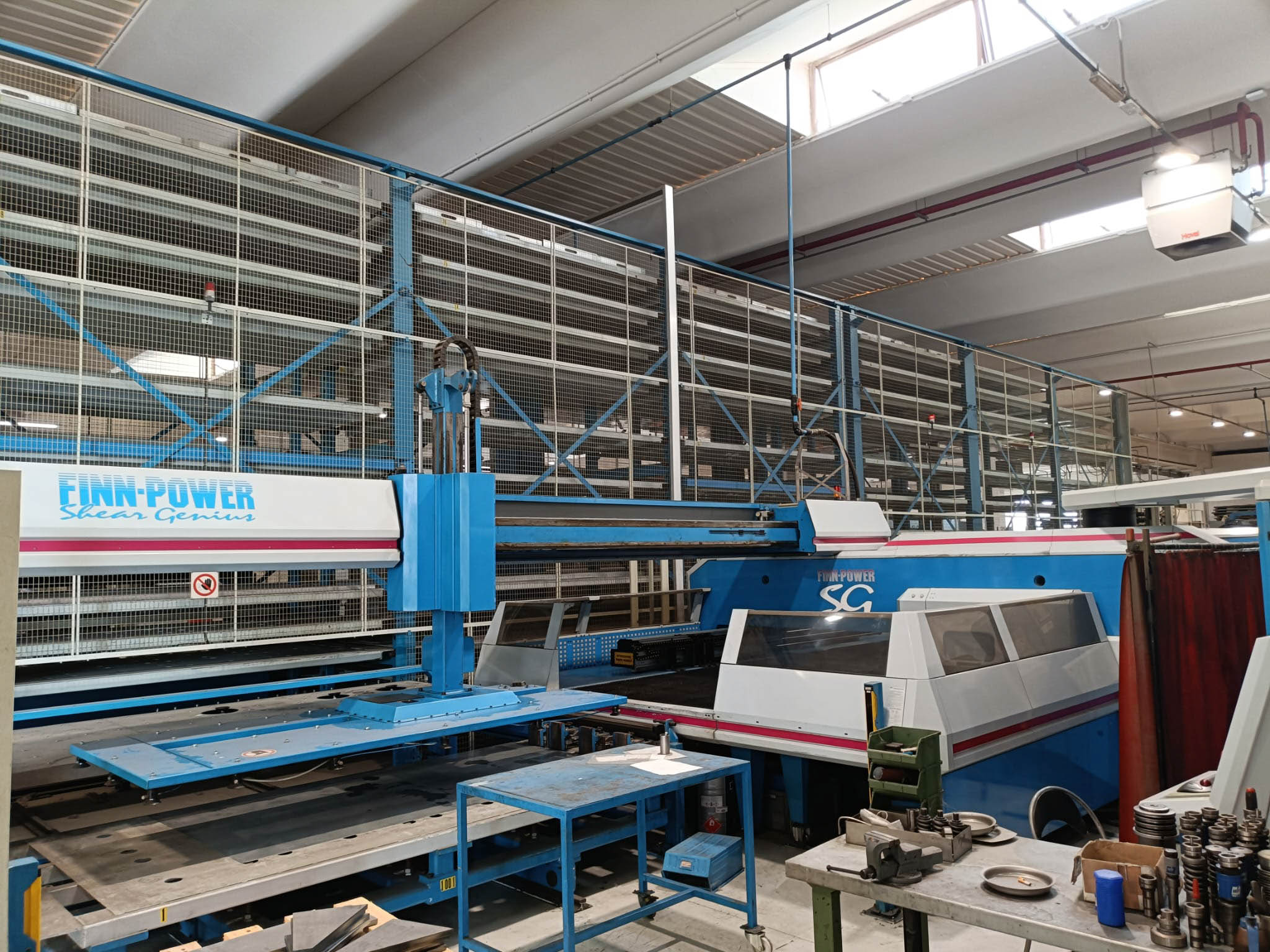 FINN POWER TRS6 CNC shear punching machine (2001) id11107