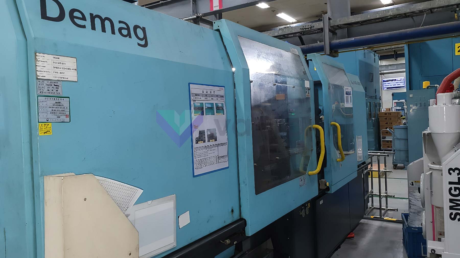 DEMAG Ergotech EL EXIS E 1000/420 310 100t all-electric injection molding machine (2002) id10382