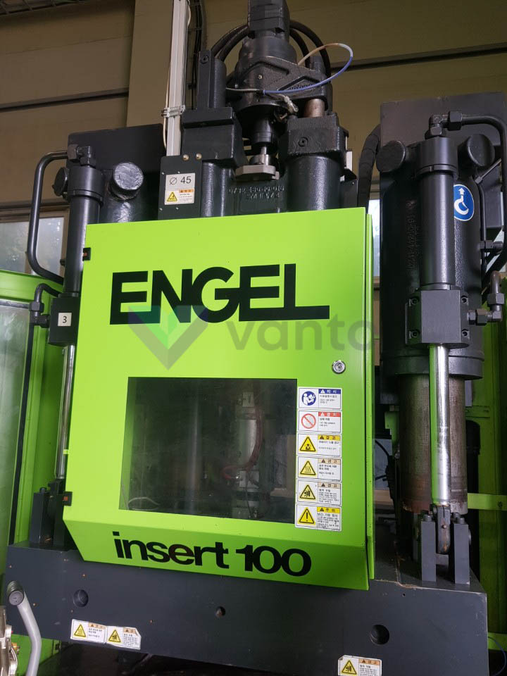 ENGEL INSERT 500V/100 ECO PRO 100t vertical injection molding machine (2014) id10333
