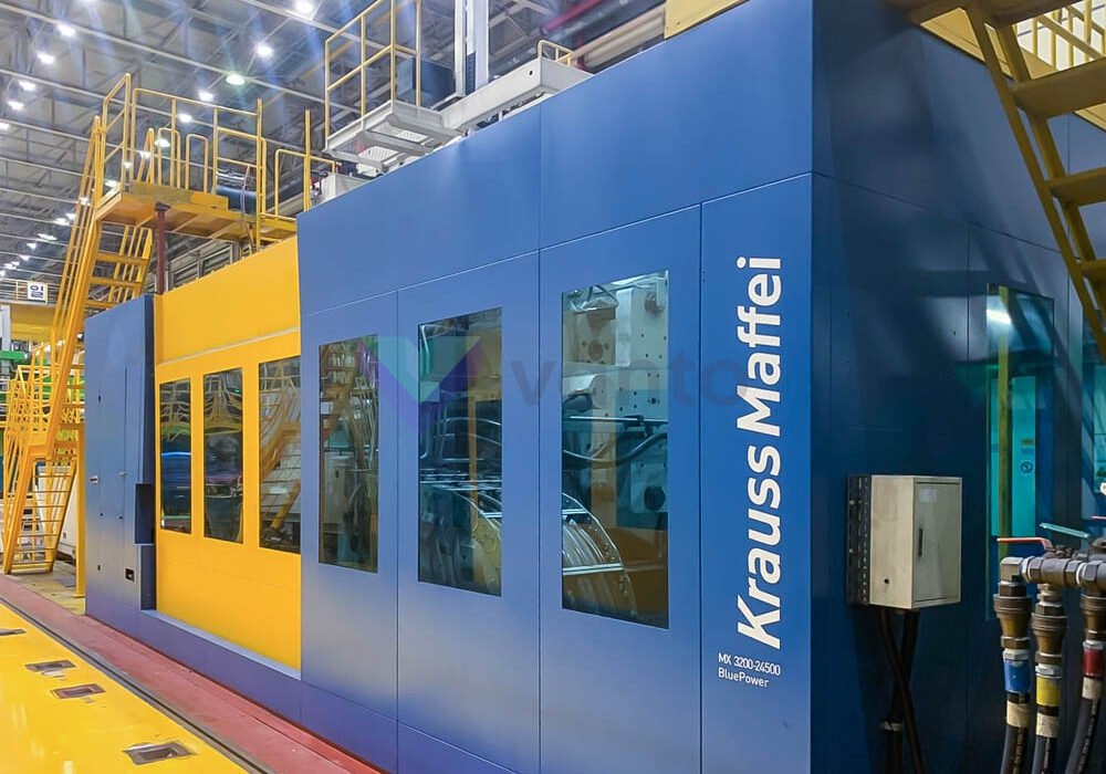 KRAUSS MAFFEI KM 3200 - 24500 MX 3200t injection molding machine (2015) id10860