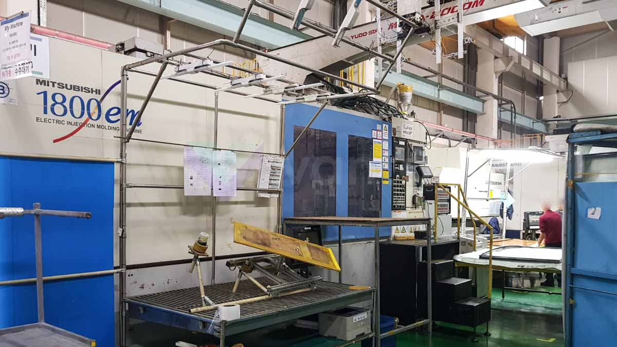 MITSUBISHI 1800-EM 1800t injection molding machine (2007) id10202