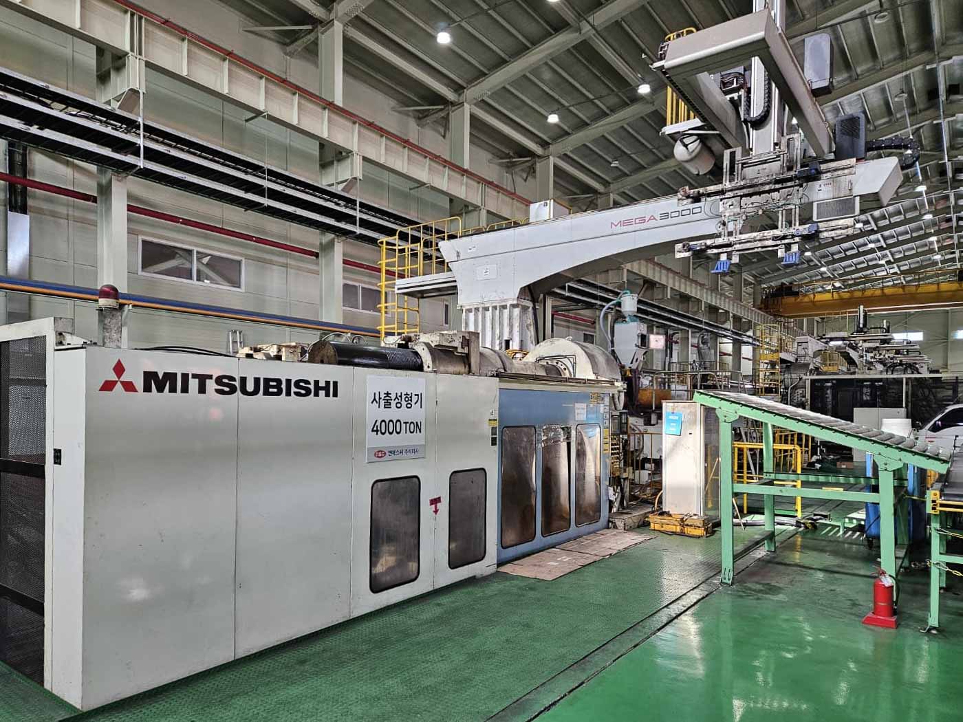 MITSUBISHI 4000MMV - 2100 4000t injection molding machine (2009) id11196