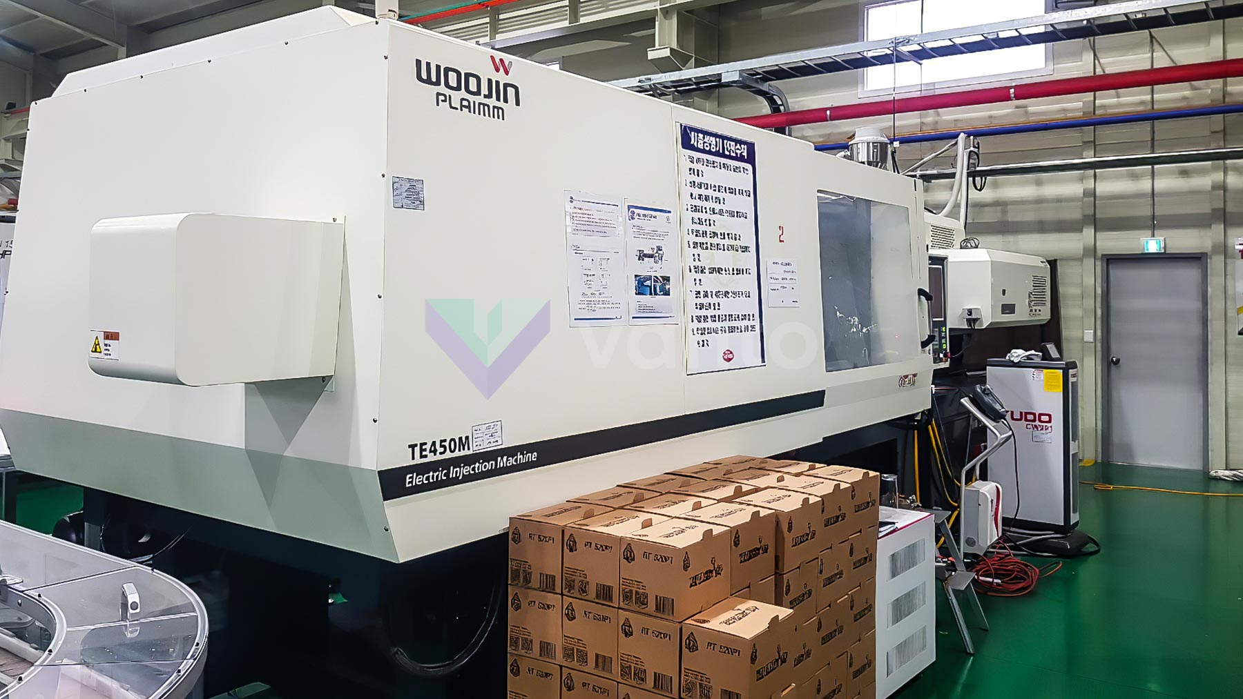 WOOJIN PLAIMM TE450M 450t all-electric injection molding machine (2015) id10396