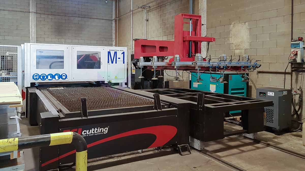 TCI POWERLINE CO2 3015 Laser cutting machine (CO2) (2013) id10152