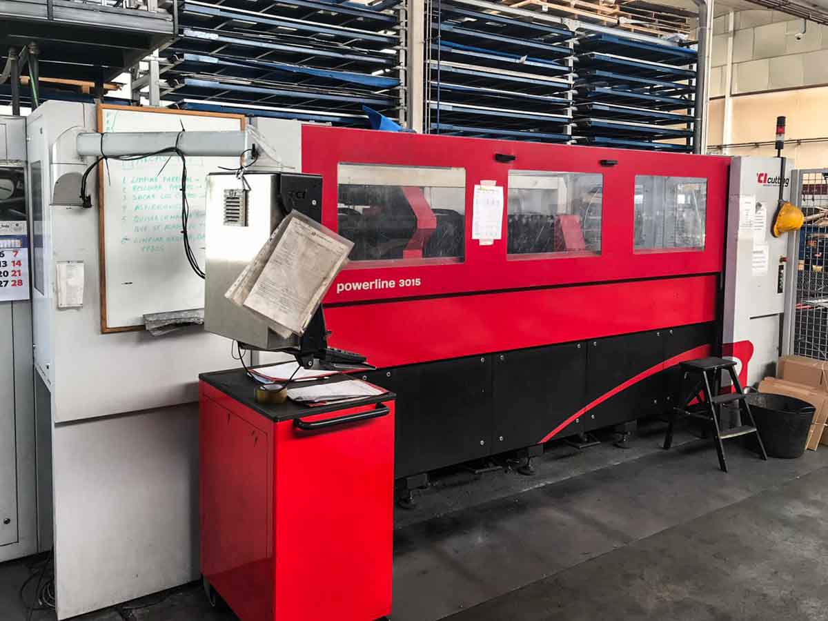 TCI POWERLINE CO2 3015 Laser cutting machine (CO2) (2014) id10212