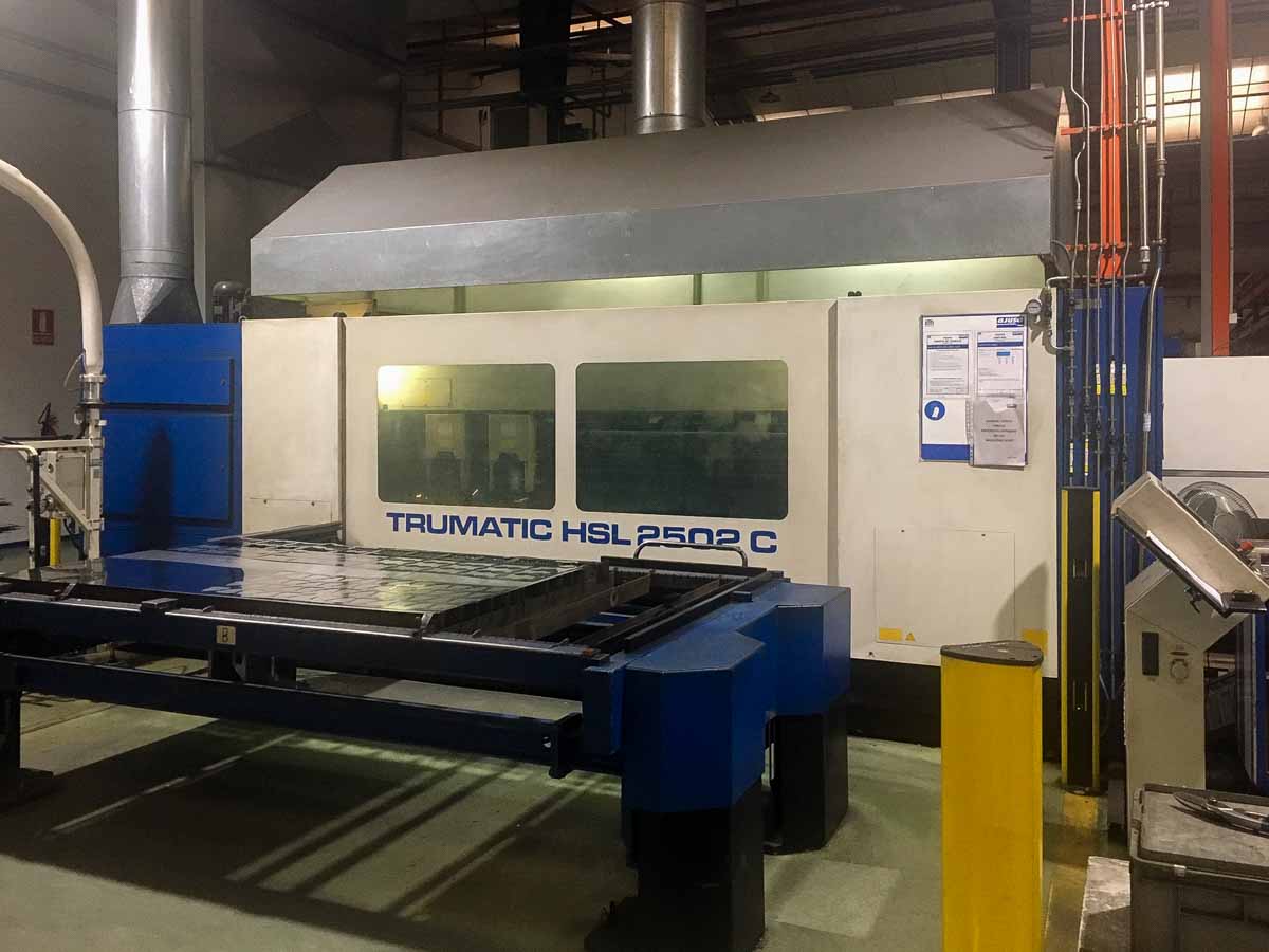 TRUMPF TRUMATIC HSL 2502 C Laser cutting machine (CO2) (2002) id10226