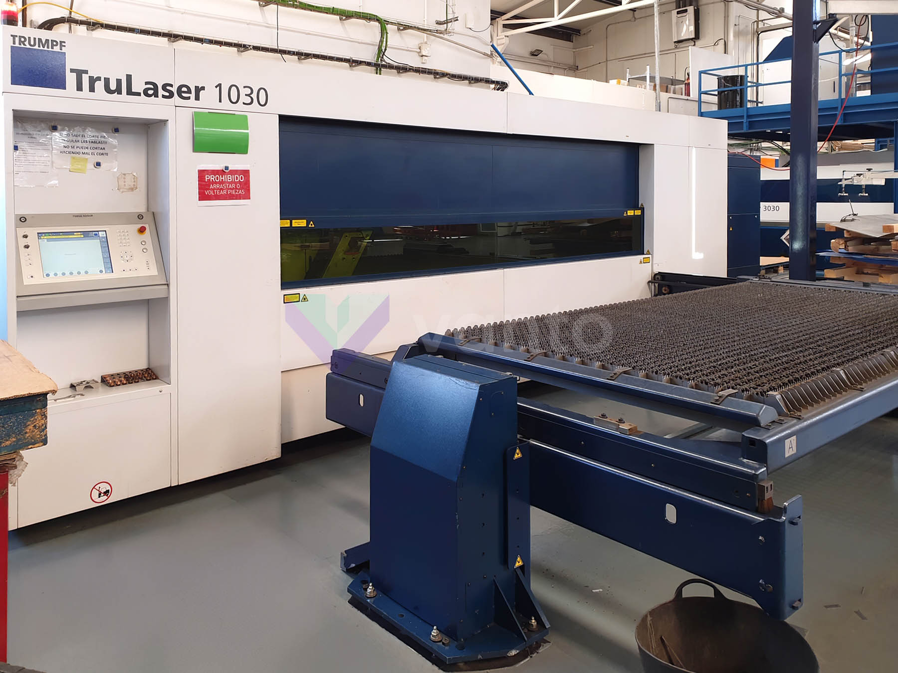 TRUMPF TruLaser 1030 fiber Laser cutting machine (Fiber) (2014) id10392