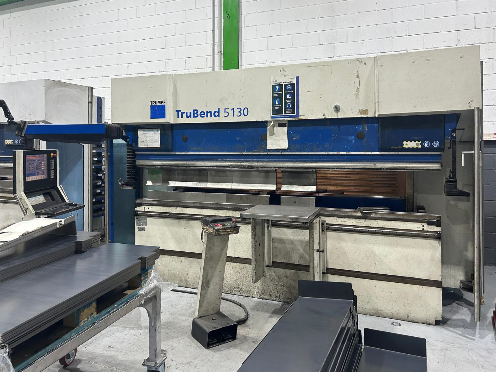 Plegadora CNC TRUMPF TruBend 5130 (2007) id11125