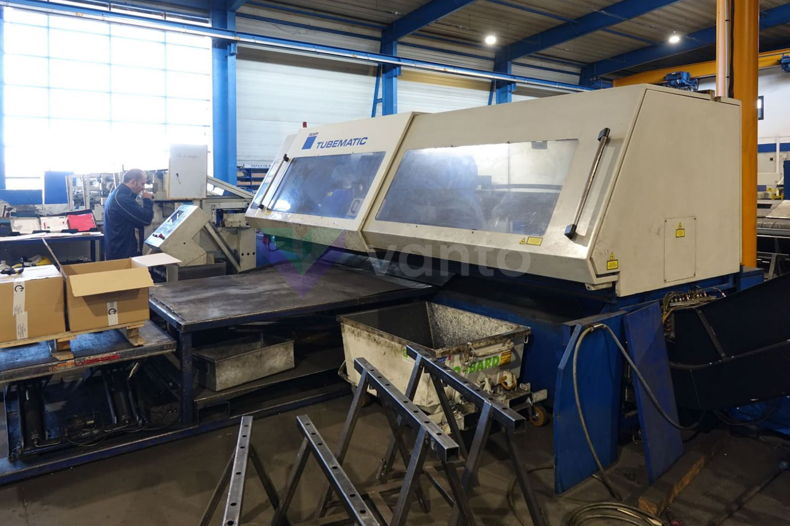 TRUMPF TUBEMATIC 5000 Laser pipe cutting machine (2001) id10431