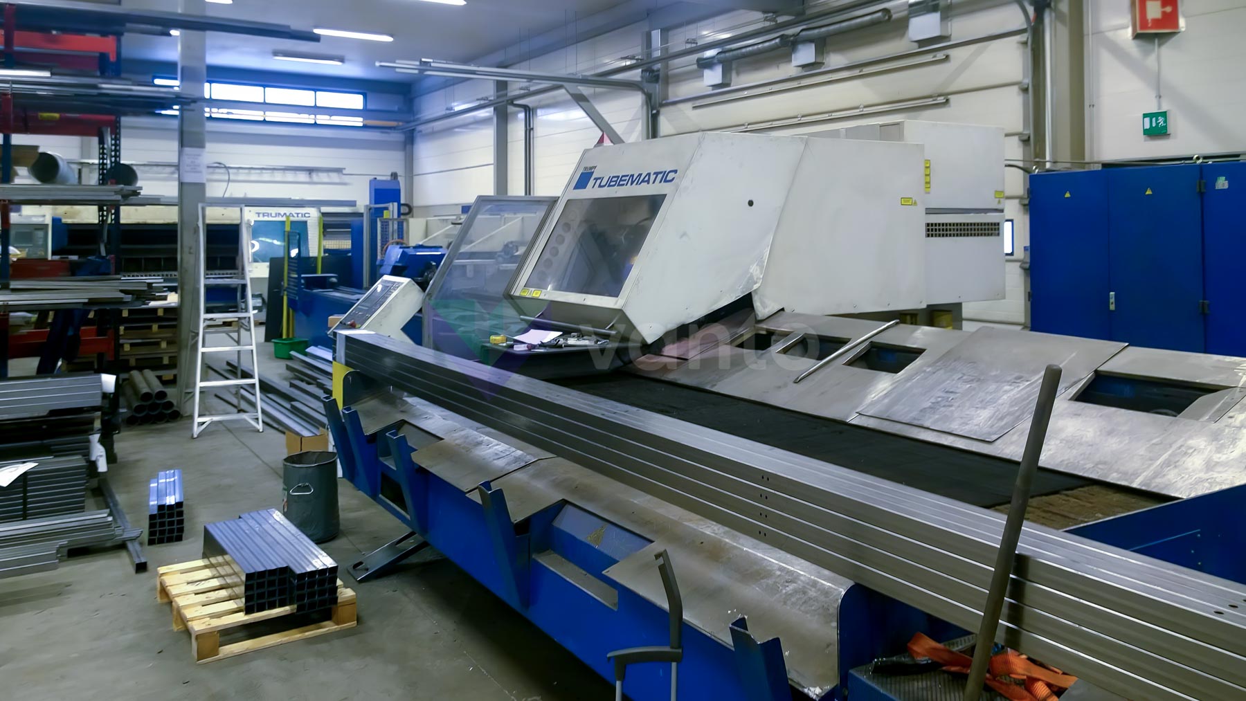 TRUMPF TUBEMATIC 5000 Laser pipe cutting machine (2004) id10429
