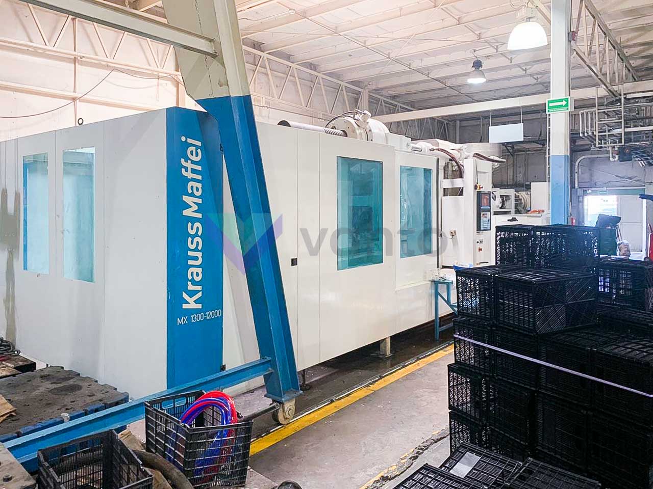 KRAUSS MAFFEI KM 1300-12000 MX Injection molding machine 1300t (2010) id10364