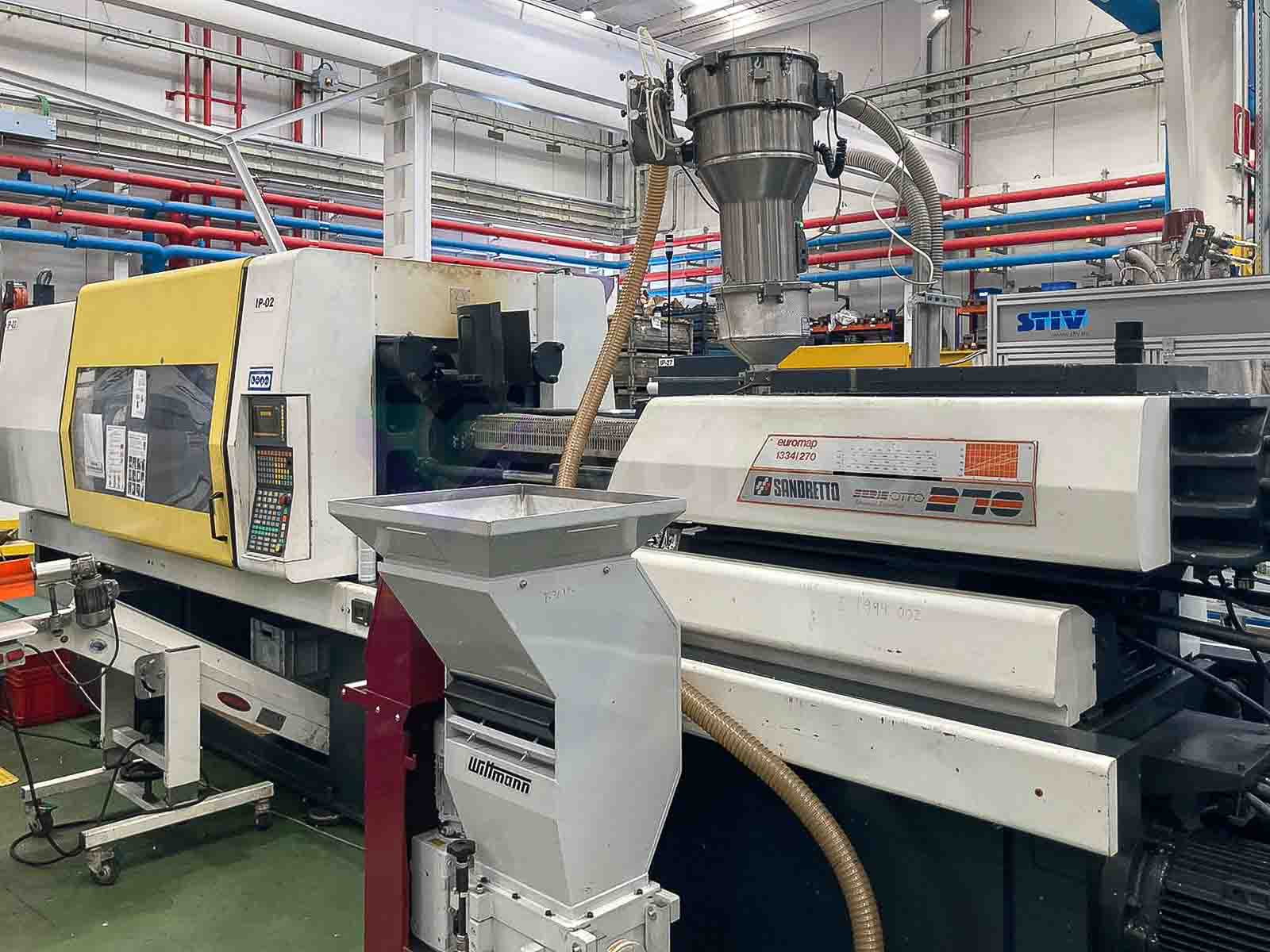SANDRETTO OTTO 1334 / 270 270t injection molding machine (1994) id10602