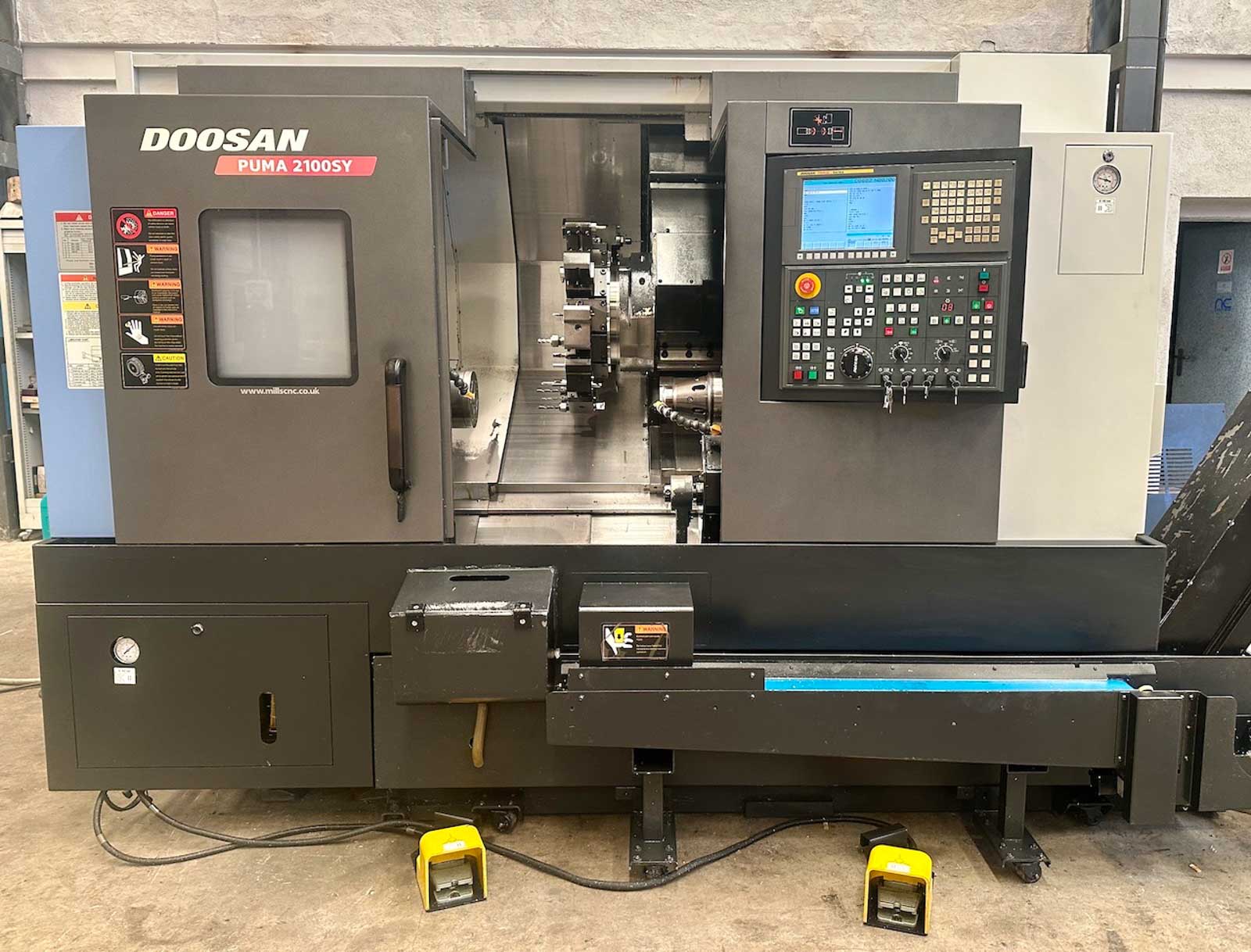 токарный станок с ЧПУ DOOSAN PUMA 2100SY (2011) id11289