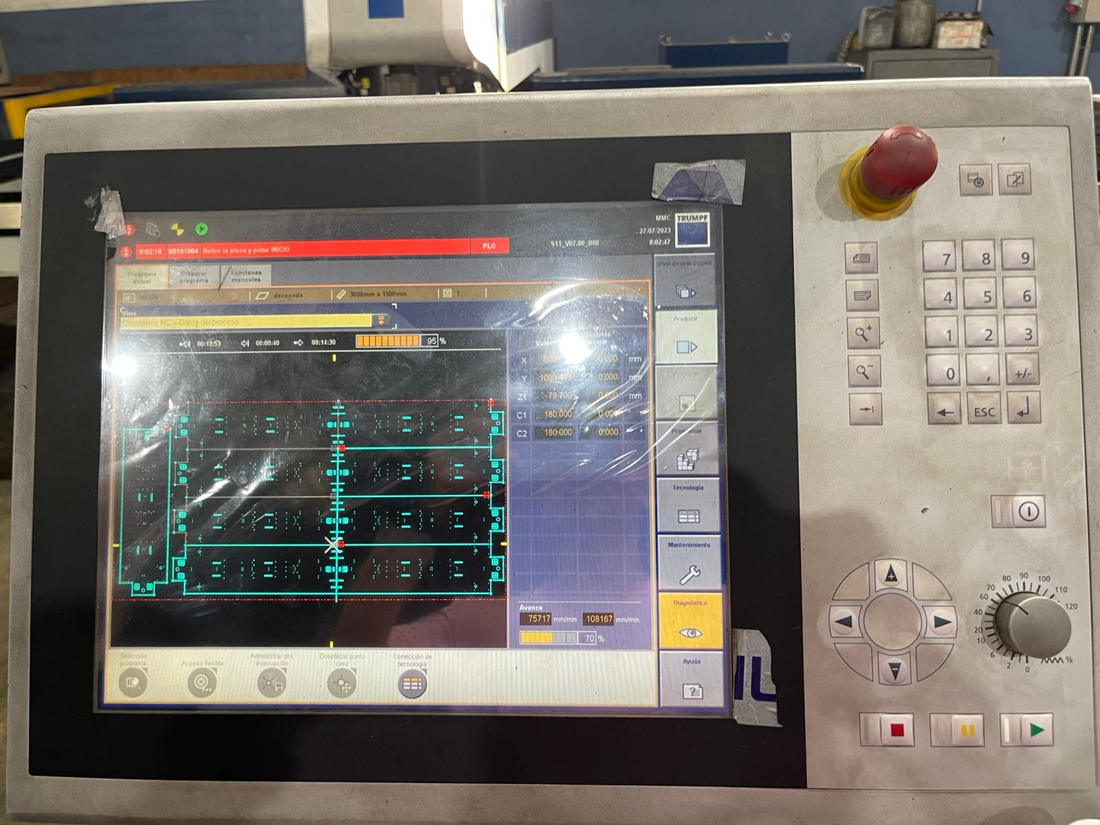 Punzonatrice CNC TRUMPF TruPunch 3000 (2013) id10935