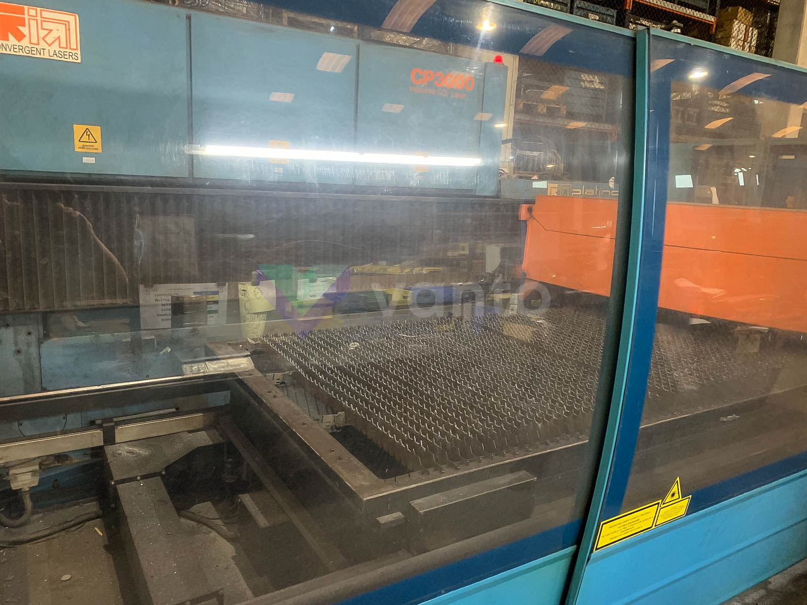 PRIMA INDUSTRIE PLATINO 1530 Laser cutting machine (CO2) (2006) id10415
