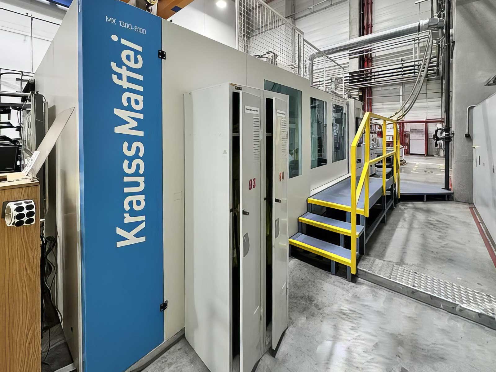 KRAUSS MAFFEI KM 1300-8100 MX Injection molding machine 1300t (2011) id11085