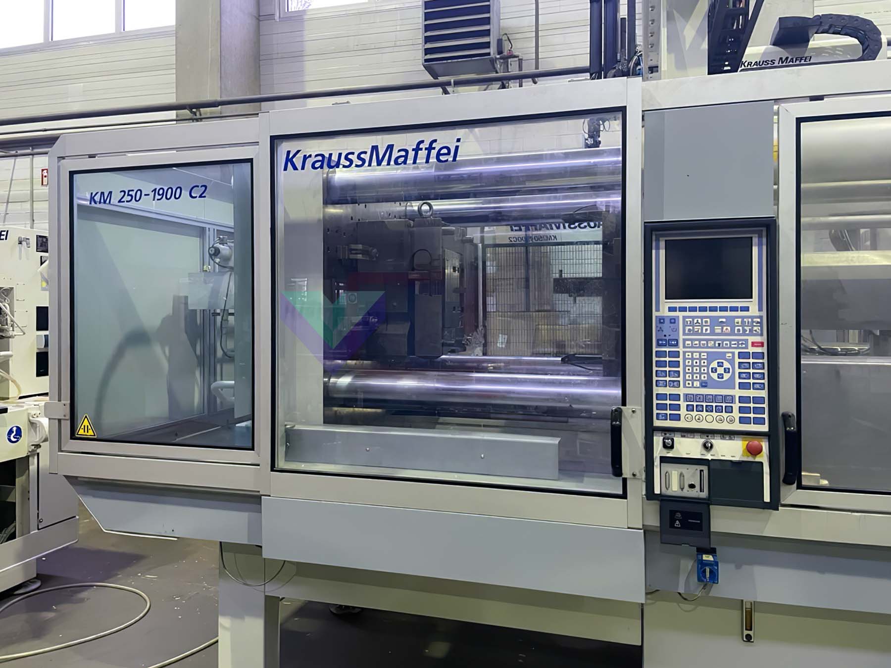 KRAUSS MAFFEI KM 250-1900 C2 250t injection molding machine (2005) id10502