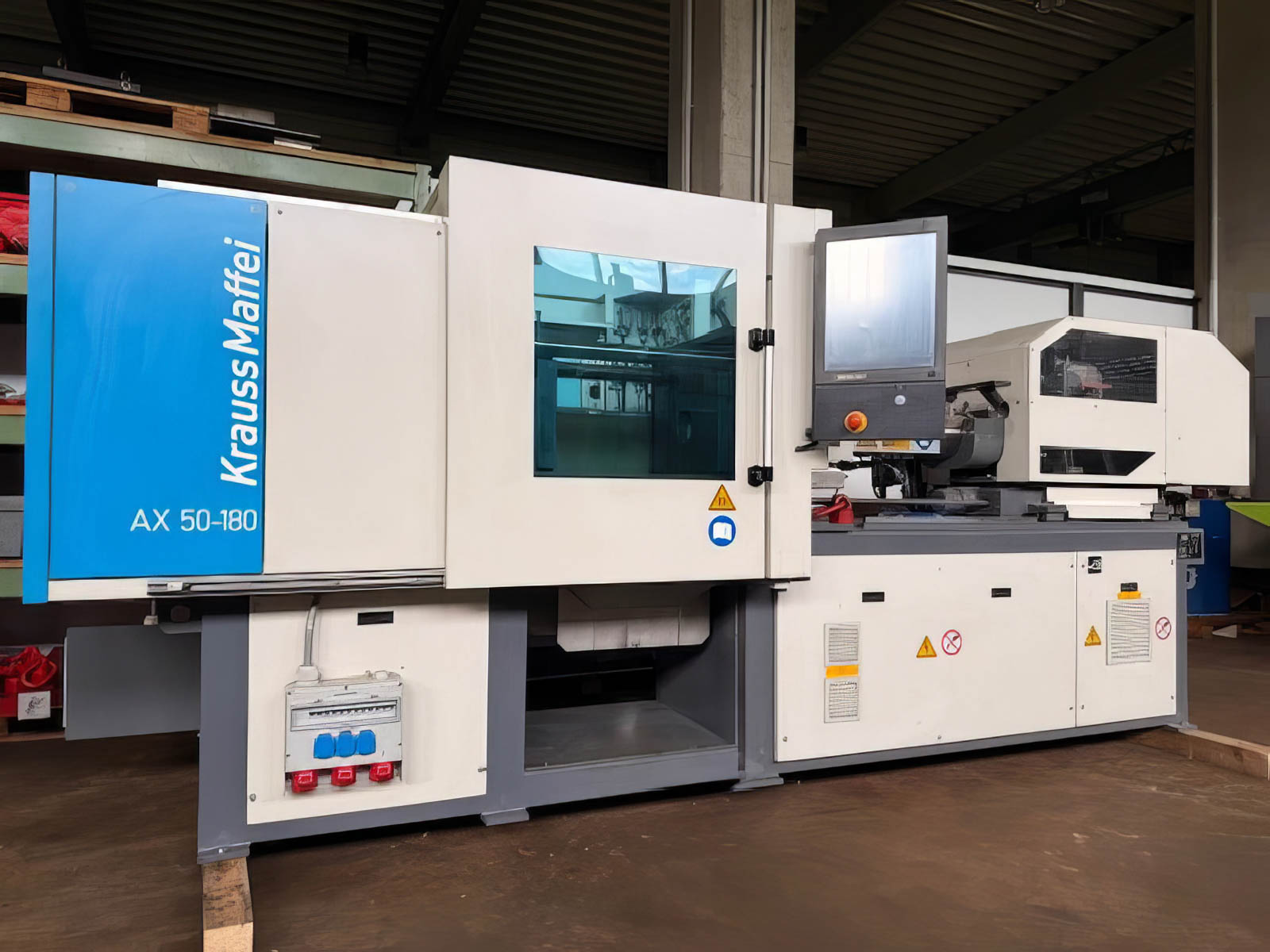 KRAUSS MAFFEI KM50-180AX 50t injection molding machine (2013) id11329